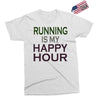 running is my happy hour Exclusive T-shirt