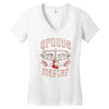 groove master bass Women's V-Neck T-Shirt