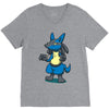 aura peeker V-Neck Tee