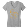pilze magic mushroom wald natur nature psy psycho trip Women's V-Neck T-Shirt