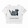 rhinoceros Crop Top