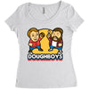doughboys logo Women's Triblend Scoop T-shirt