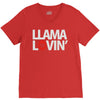 llama lovin' lover V-Neck Tee