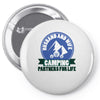 camping for life;Husband and wife Pin-back button