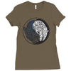 sci fi yin yang Ladies Fitted T-Shirt