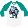muscle shark 3/4 Sleeve Shirt