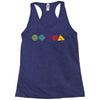 dungeons and dragons die hit Racerback Tank