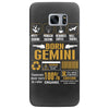 Born Gemini  Multitasking Problem Solving Tees Samsung Galaxy S7 Edge