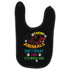 caring for animals isn't what i do it's who i am Baby Bibs
