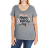 Happy Father's Day Ladies Curvy T-Shirt