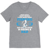 Fishing Dad V-Neck Tee
