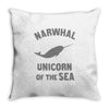 narwhals Throw Pillow
