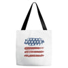 us flag Tote Bags