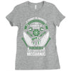 I Own It Forever The Title Mechanic Ladies Fitted T-Shirt