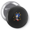 Sonic Rings Pin-back button