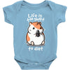 fat life Baby Bodysuit