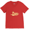papa V-Neck Tee