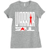 warrior soul logo Ladies Fitted T-Shirt
