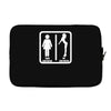 your girlfriend vs my girlfriend funny pub jokr  impress your friends! Laptop sleeve