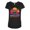master of darkness Maternity Scoop Neck T-shirt