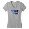 Dobre Twins Women's V-Neck T-Shirt