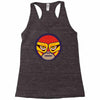 lucha libre   red Racerback Tank