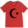 STAR DESIGN V-Neck Tee