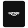 Backpacker Explore The World Mousepad