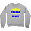 proud dad nurse Crewneck Sweatshirt