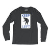 keep left shark Long Sleeve Shirts