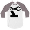 black robot 3/4 Sleeve Shirt