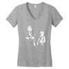 charlie chaplin the kid Women's V-Neck T-Shirt