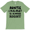personalised auntie T-Shirt
