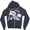 camp vibes Zipper Hoodie