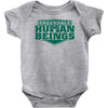 greendale human beings Baby Onesie
