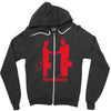 handshake Zipper Hoodie