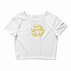 heart of gold Crop Top