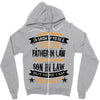 Super Cool Father In Law Of A Freaking Awesome Son In Law Zipper Hoodie