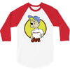 bazooka joe 2, ideal gift or birthday present. 3/4 Sleeve Shirt