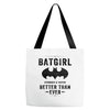 Batgirl Stronger And Faster Better Than Ever Tote Bags
