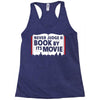 never judge a book by its movie Racerback Tank