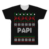 ugly christmas papi All Over Men's T-shirt