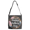 Happy Father's Day Adjustable Strap Totes