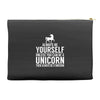 always be a unicorn Accessory Pouches