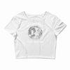 halloween my labrador rides shotgun Crop Top