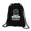 I Am Cat Actually In A Very Commited Relationship Drawstring Bags