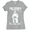 the big lebowski homage Ladies Fitted T-Shirt
