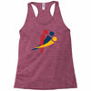 red blu yellow Racerback Tank
