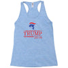 trump for president 2016 make america great again Racerback Tank