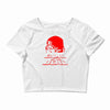 dawn of the dead retro 70s horror zombie film Crop Top